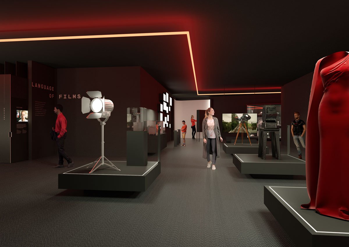 Artists impression of ACMI’s new exhibition space 2