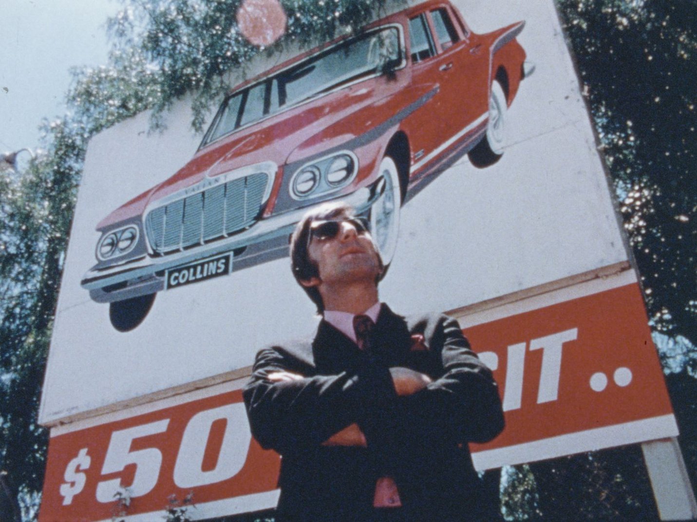 Car salesman - still from Low deposit, easy terms, 1971