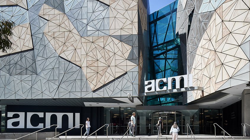 Flinders St Entrance - ACMI - Shannon McGrath