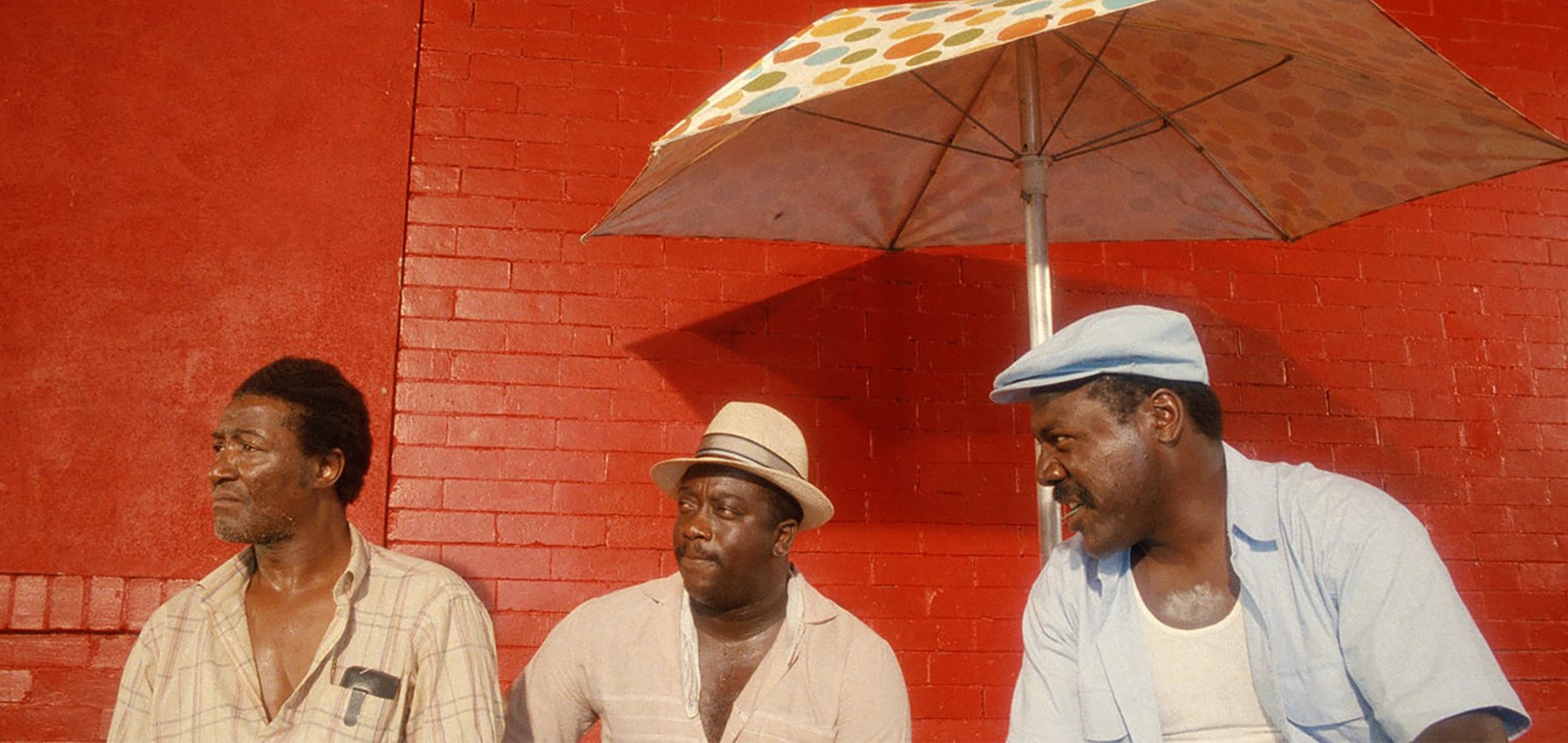 Paul Benjamin, Frankie Faison, and Robin Harris in Do the Right Thing (1989) NBC Universal