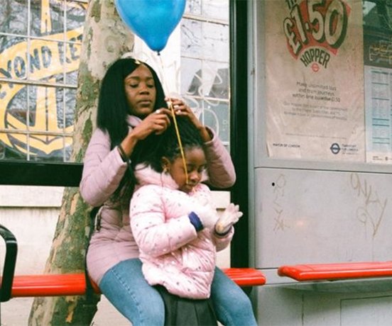 Robinah Kironde and Rose Osei in a still from the short film 'Princess' (2020)