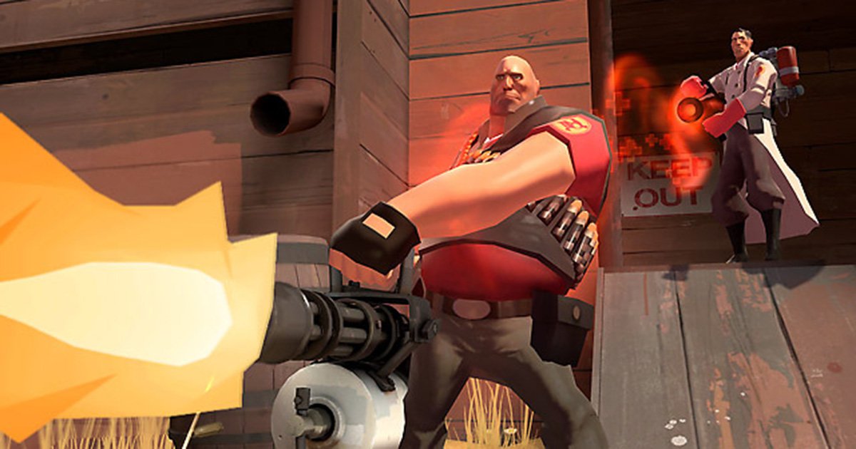 Screenshot from 'Team Fortress 2' (2007)