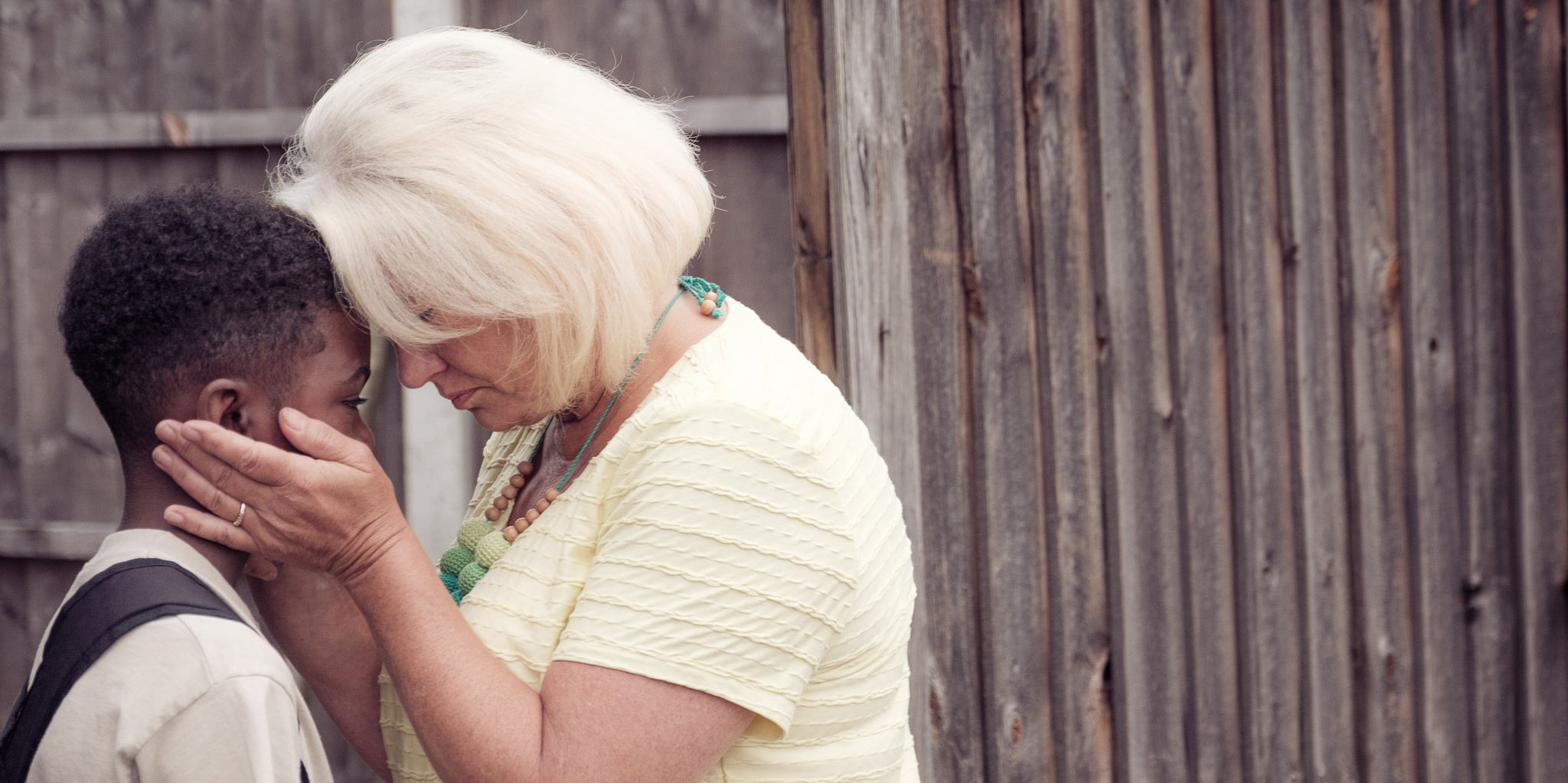 Tai Golding and Denise Black in a still from The Last Tree (2019)