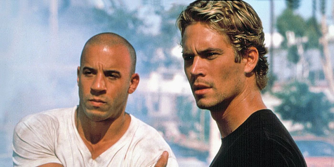 Vin Diesel and Paul Walker in 'The Fast and the Furious' (2001)