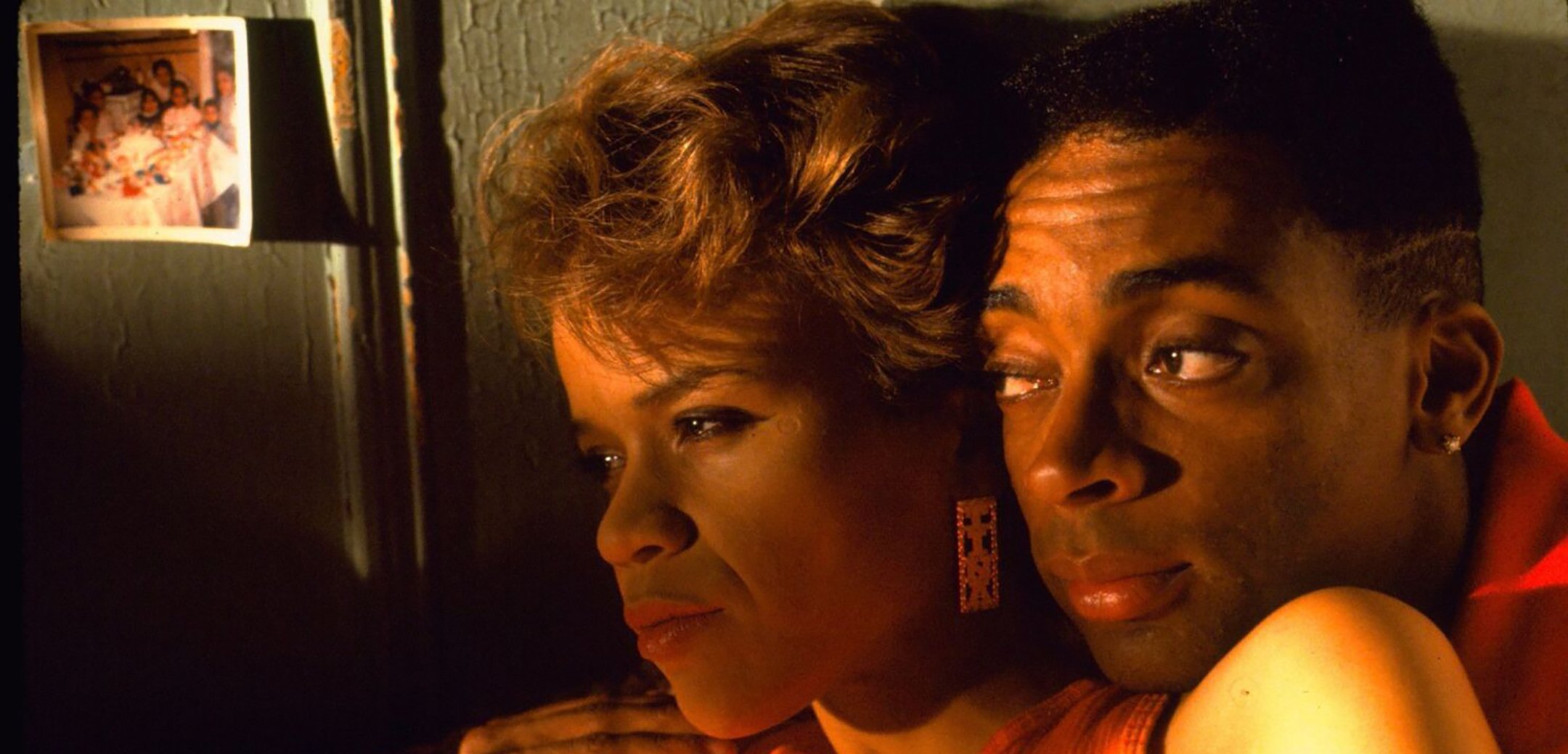 Rosie Perez and Spike Lee in Do the Right Thing (1989) NBC Universal