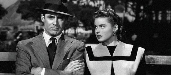 Ingrid Bergman and Cary Grant in Notorious