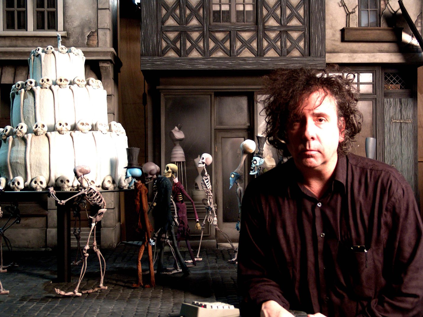 Tim Burton portrait