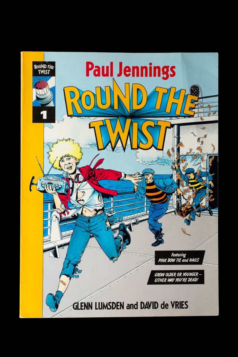 Paul Jennings Round the Twist graphic novel (1993) ACMI collection