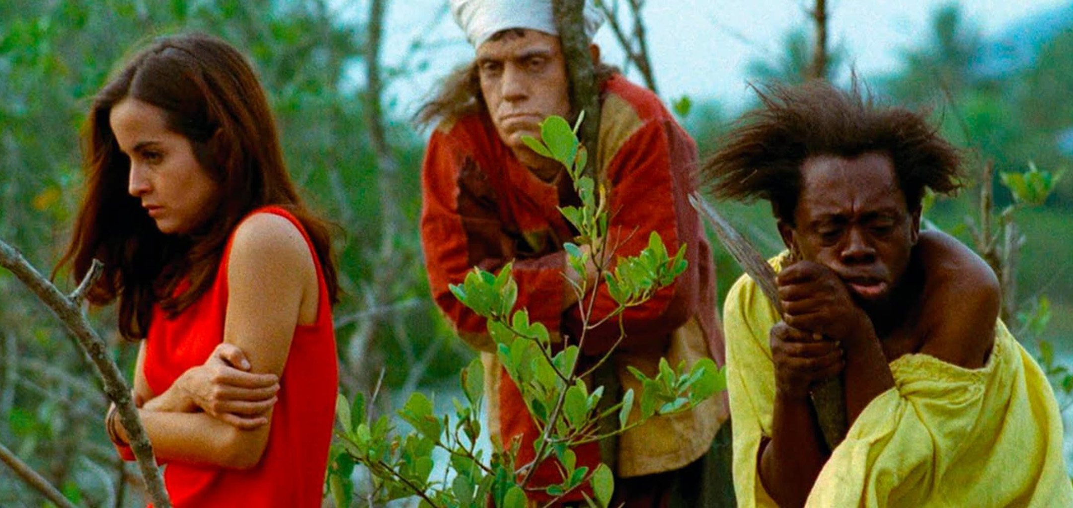 Joana Fomm, Paulo José, and Grande Otelo in Macunaima (1969)
