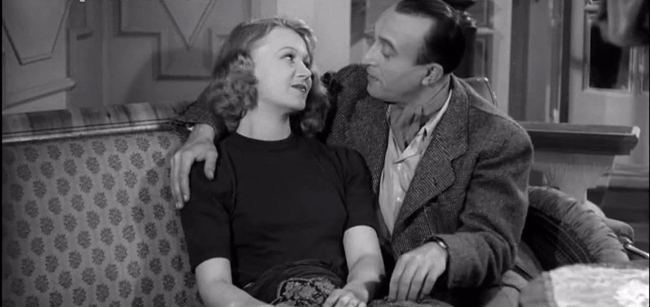 Natasa Gollová and Oldrich Nový in Eva tropí hlouposti (1939)